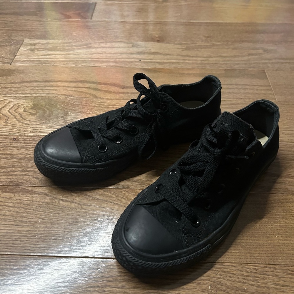 Converse Black Low-Top Sneakers